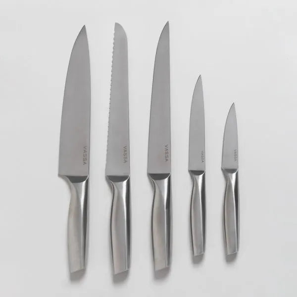SET DE CUCHILLOS TABLA DE PICAR  IMAN