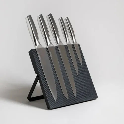 SET DE CUCHILLOS TABLA DE PICAR  IMAN