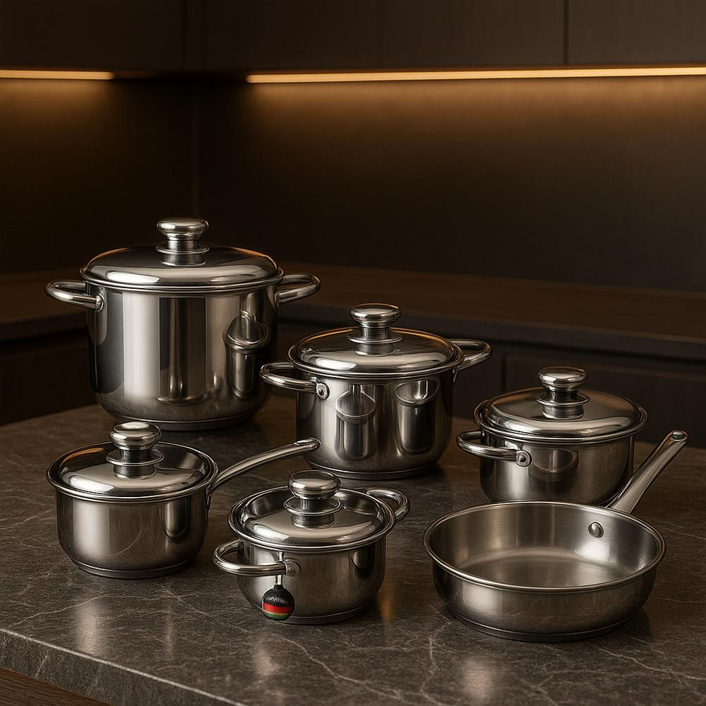 BATERIA DE COCINA HOFFMAN 12 PIEZAS