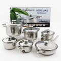 BATERIA DE COCINA HOFFMAN 12 PIEZAS