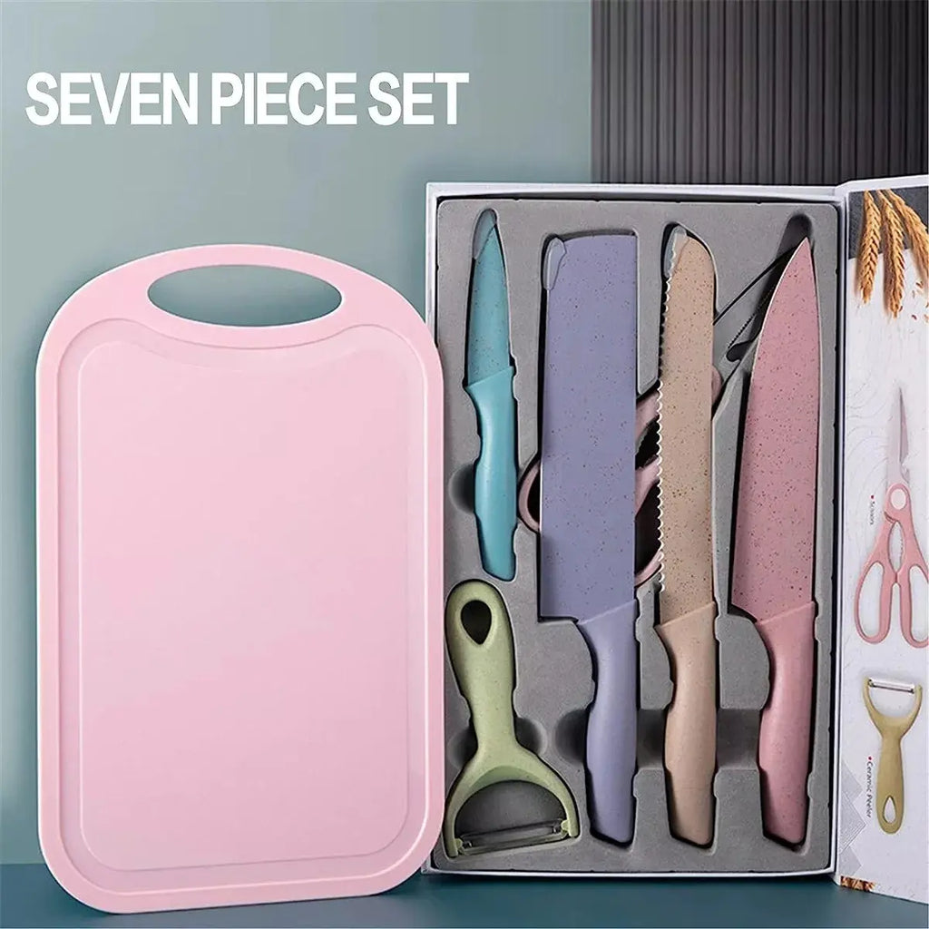 SET CUCHILLOS DE COLORES