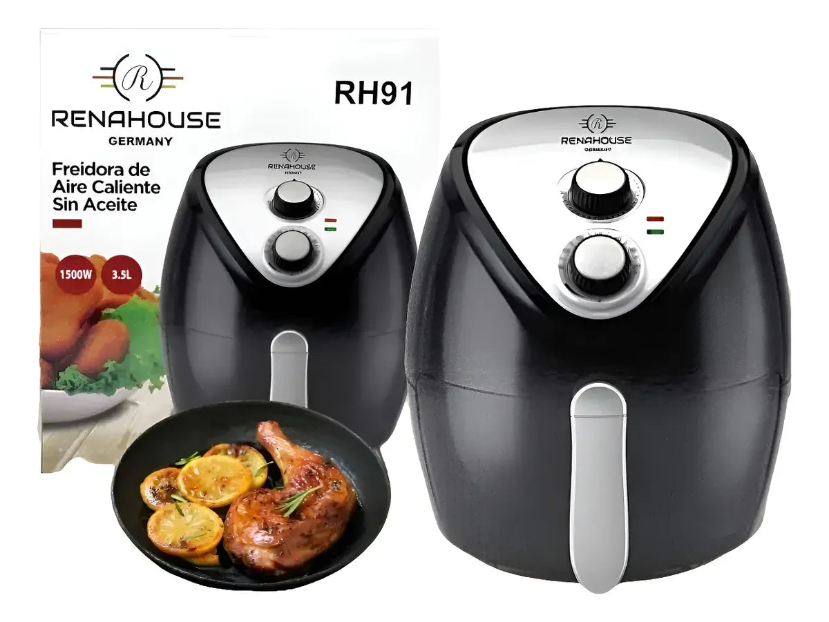 FREIDORA DE AIRE RENAHOUSE 4.5 LITROS  MANUAL