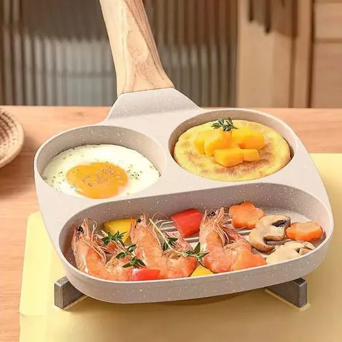 SARTEN COMPARTIMENTOS CON TAPA