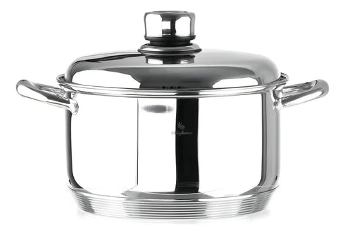 BATERIA DE COCINA 12 PIEZAS TAPA TERMOSTATO