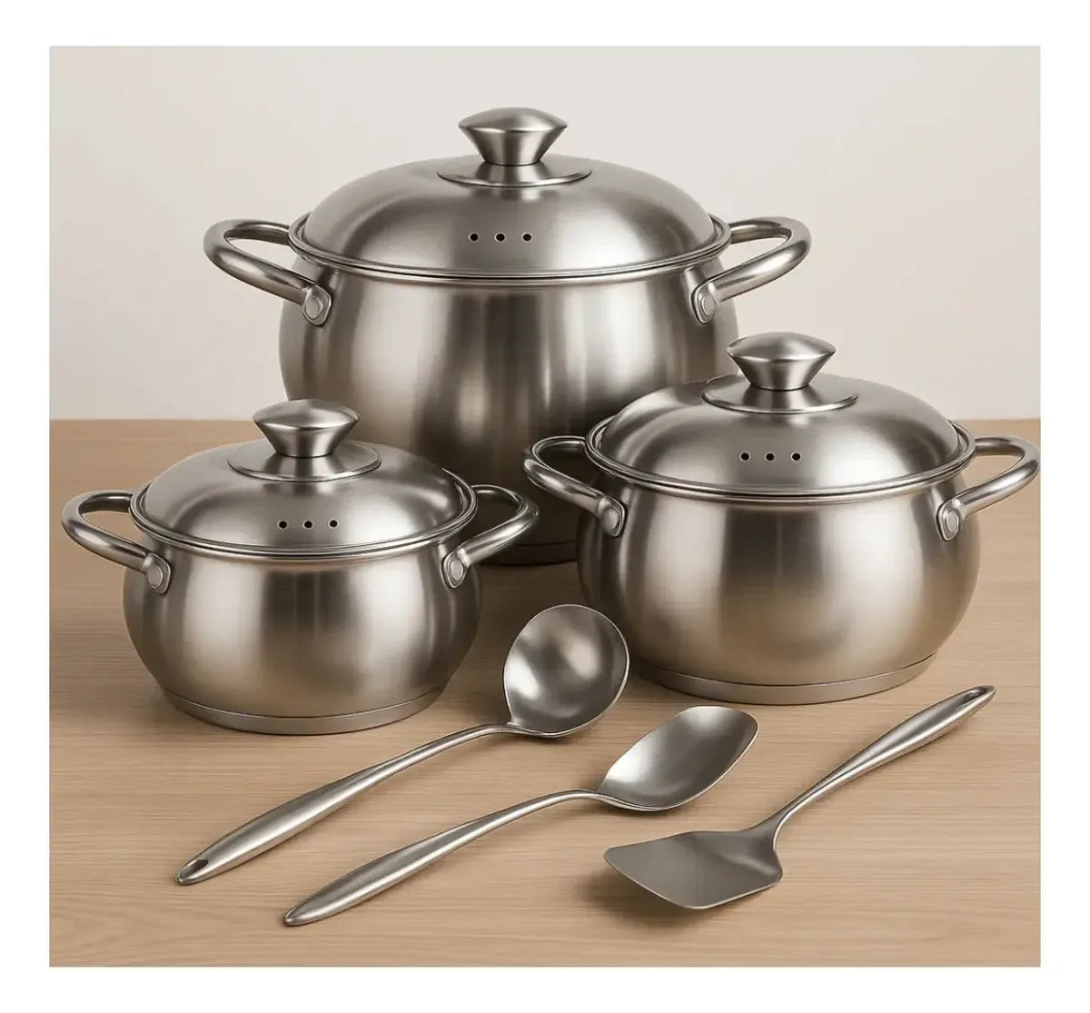 BATERIA DE COCINA 9 PIEZAS
