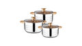 BATERIA DE COCINA 6 PIEZAS EN ACERO