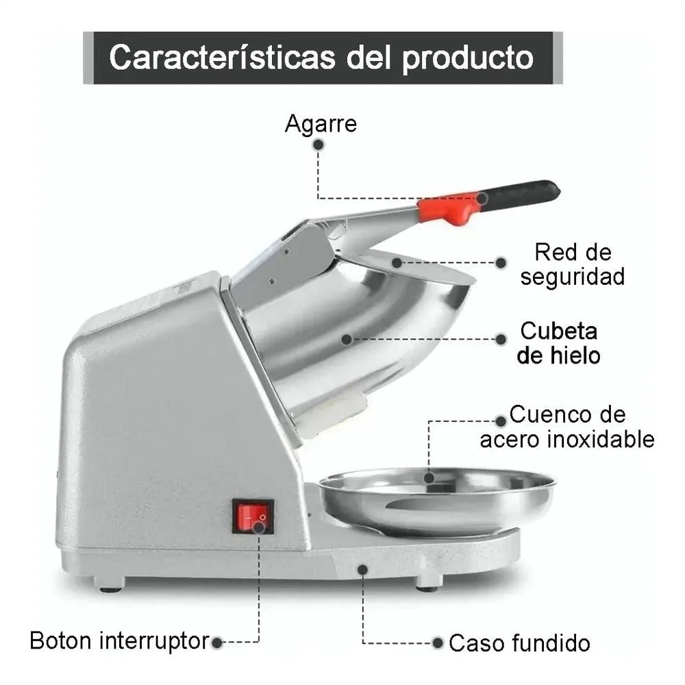 ICE MAKER EN ACERO INOXIDABLE