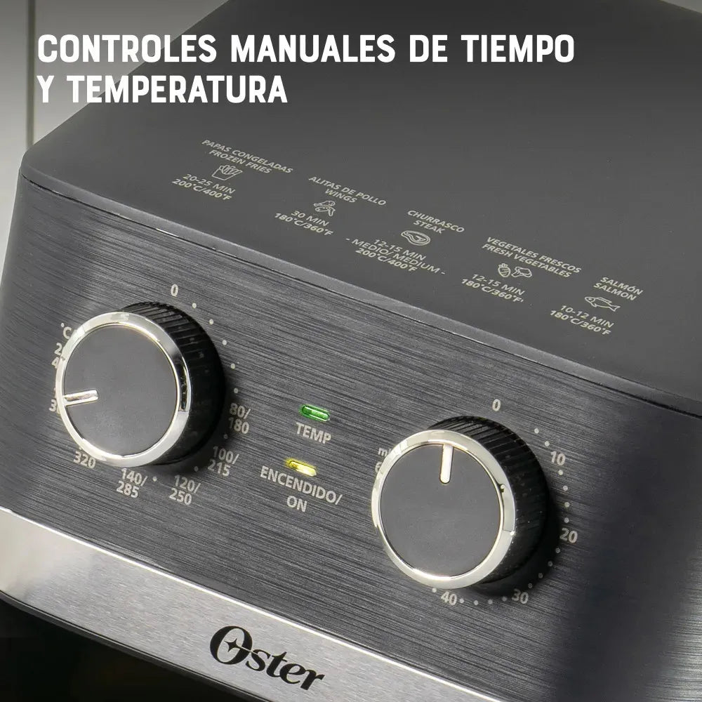 FREIDORA DE AIRE MANUAL OSTER 4 LITROS