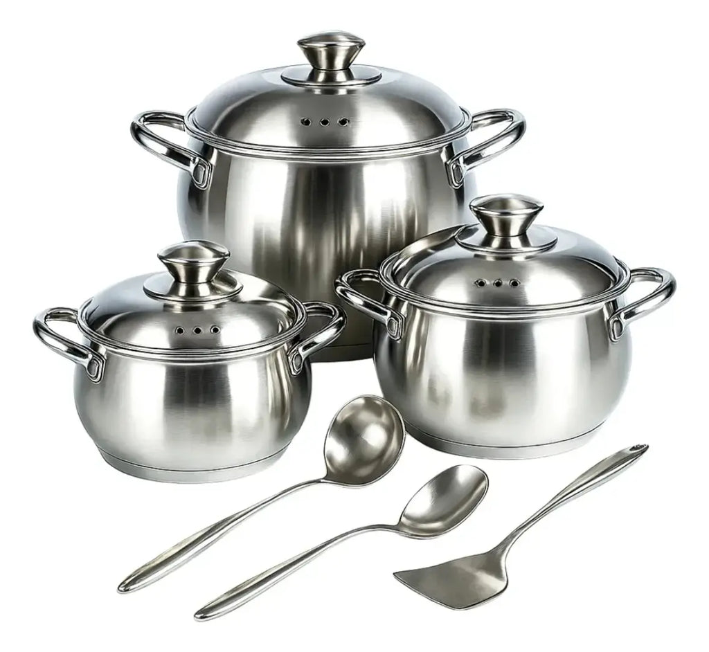 BATERIA DE COCINA 9 PIEZAS