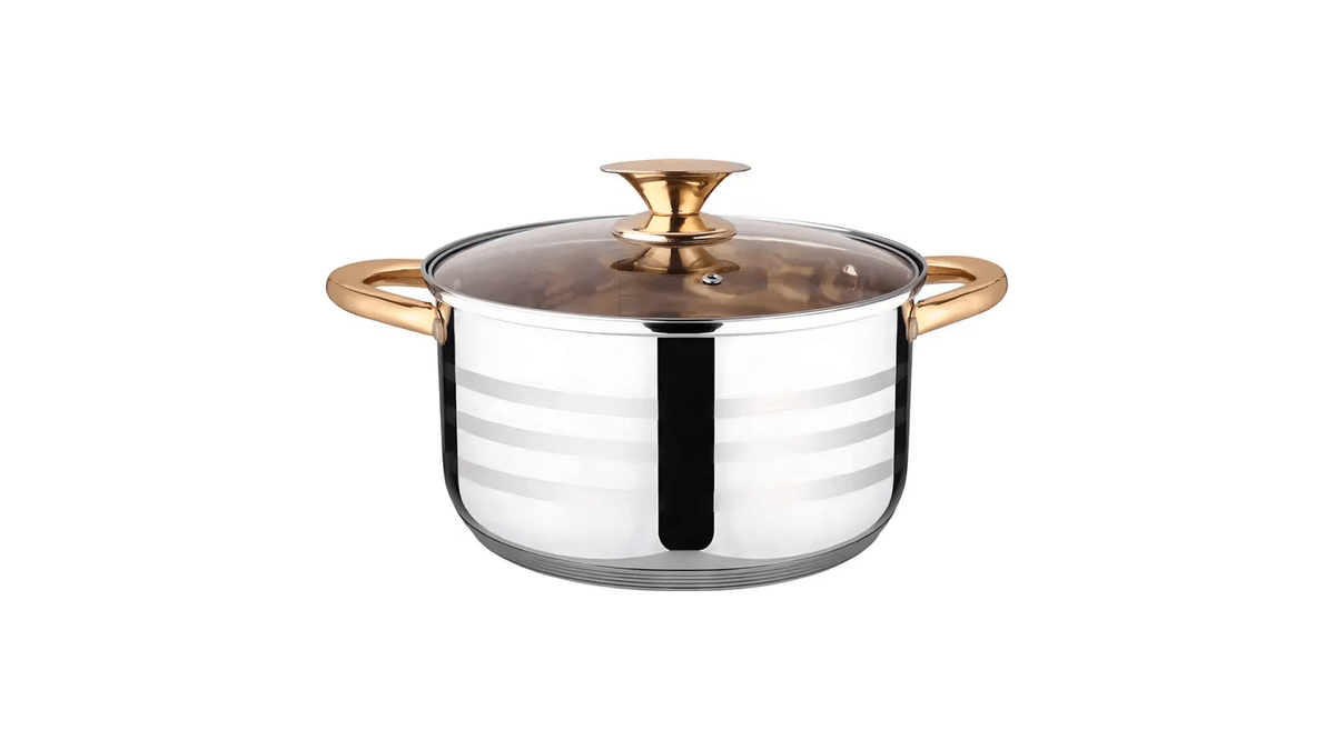BATERIA DE COCINA 6 PIEZAS EN ACERO